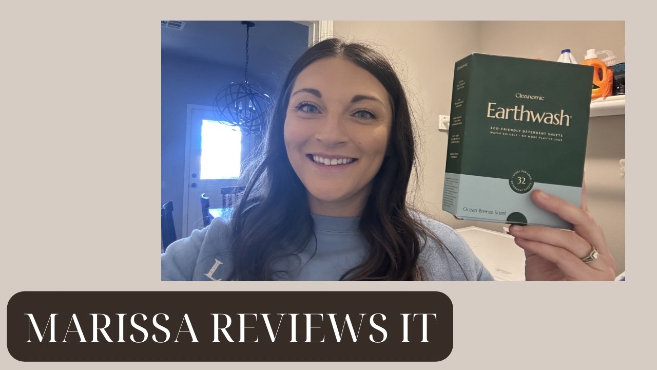 Earthwash Laundry Detergent Sheet Review