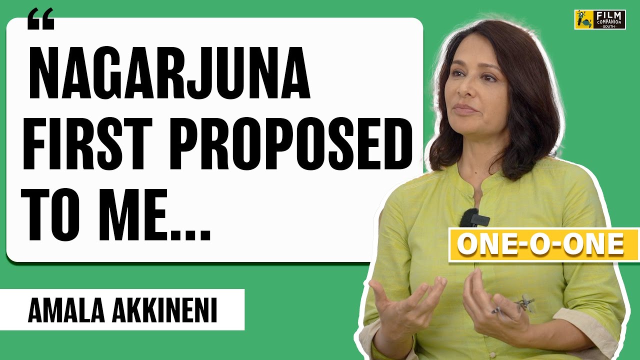 'Nagarjuna First Proposed To Me...' | 1-O-1 With Amala Akkineni | Film Companion South
