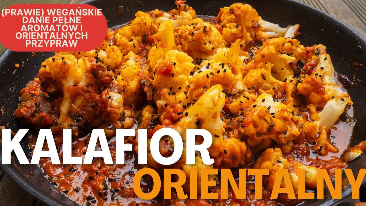 Kalafior orientalny – aromatyczny i pikantny | danie z jednej patelni