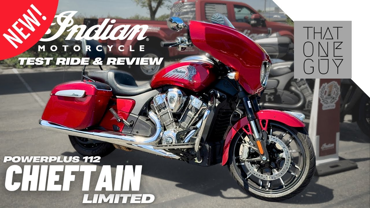 The NEW 2025 Indian Chieftain PowerPlus 112 Limited | Test Ride and Review