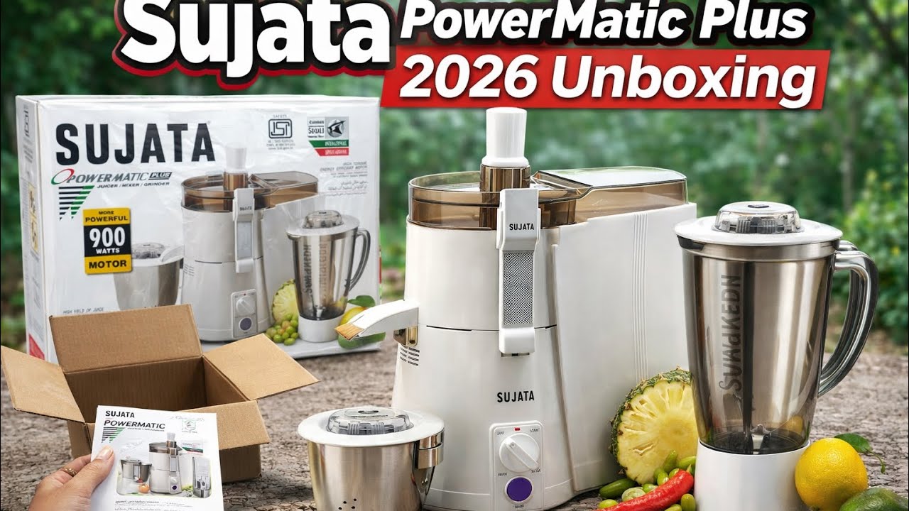 Sujata powerMatic plus unboxing | Best juicer mixer in 2026 | Sujata powerMatic plus 2026 unboxing 🔥
