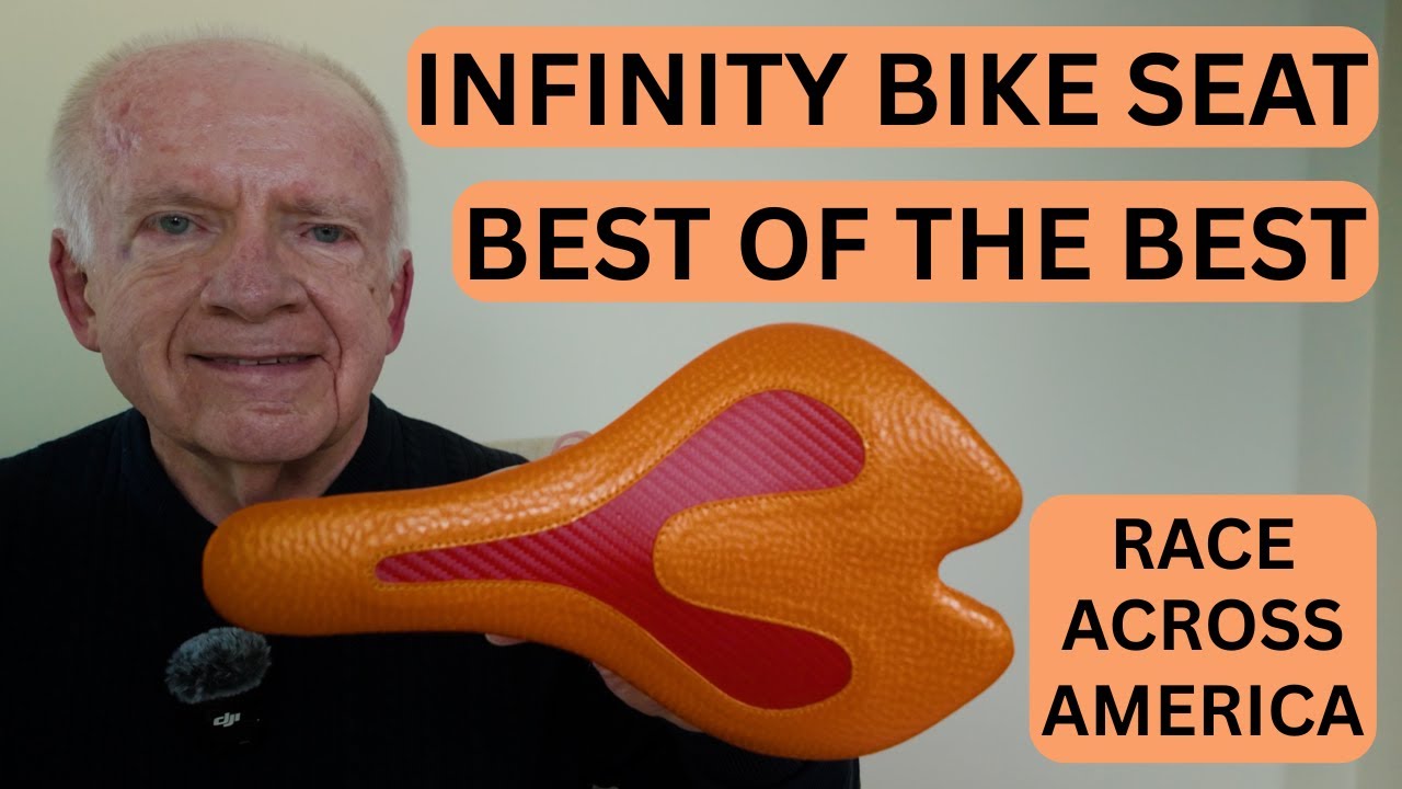 INFINITY BIKE SEAT - BEST OF THE BEST - RACE ACROSS AMERICA WHISKEY CARBON FORK ON MY PRIORITY 600X