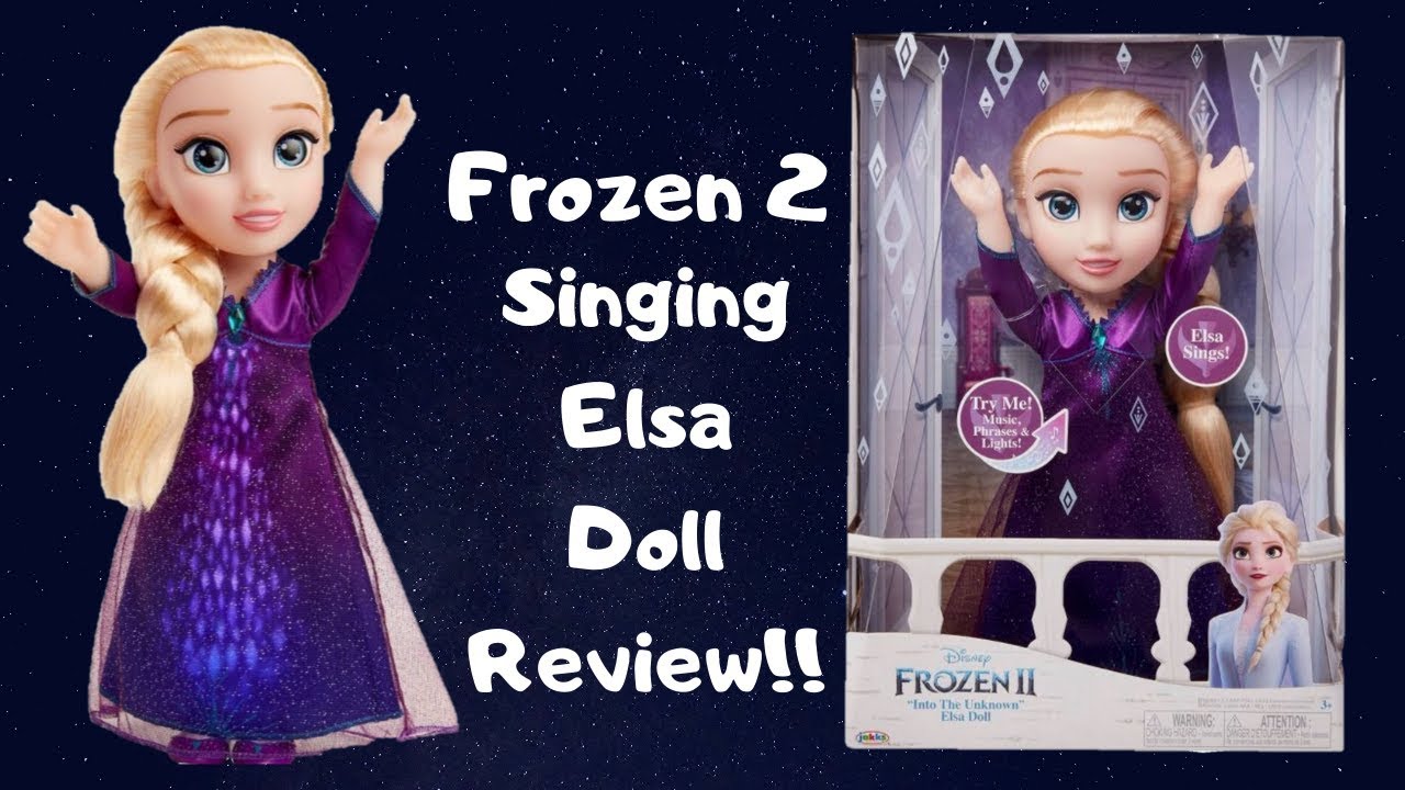 Frozen 2 Elsa Singing Doll from Jakks Toys Review!