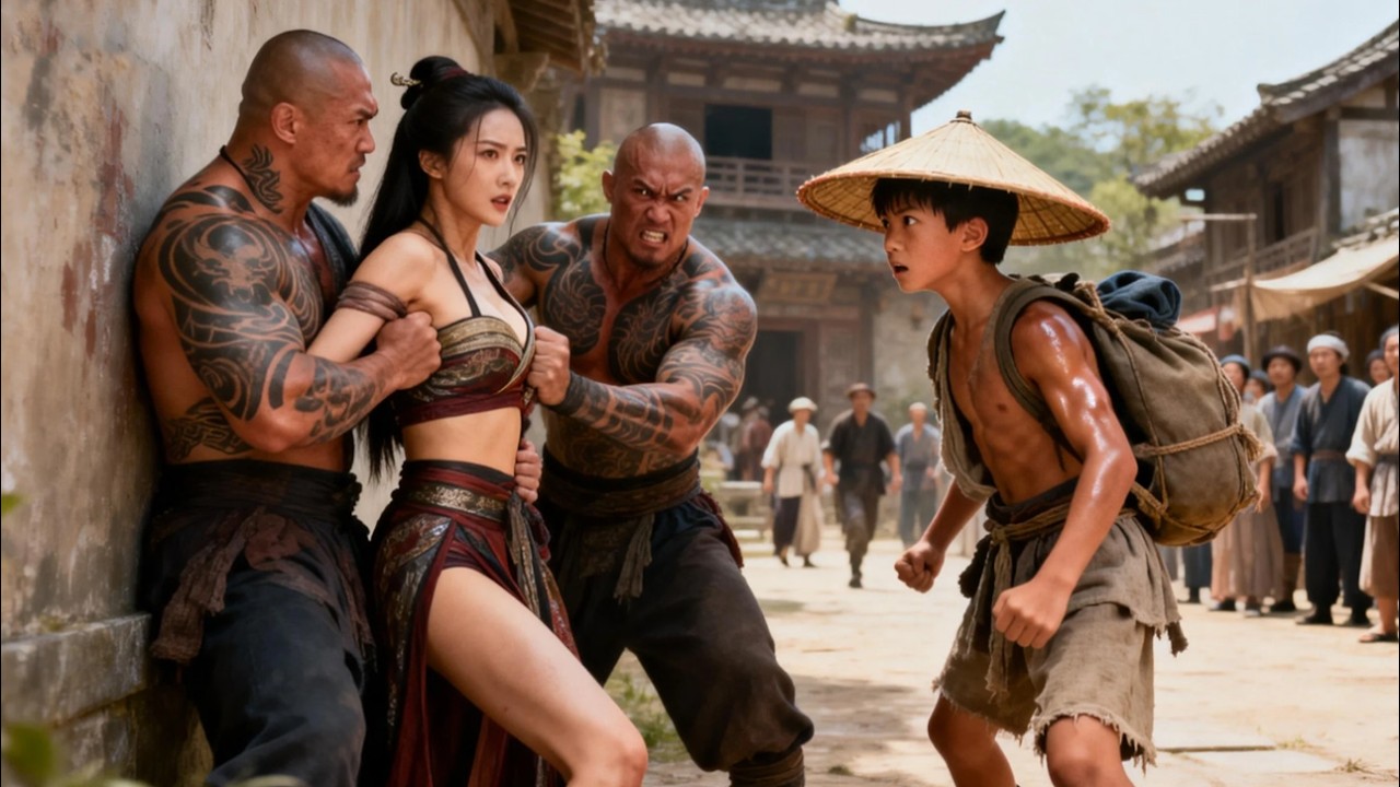 【功夫電影】 惡霸當街調戲美女，怎料旁邊小夥是隱藏高手，瞬間秒殺全場。 | Kung Fu |中國電視劇