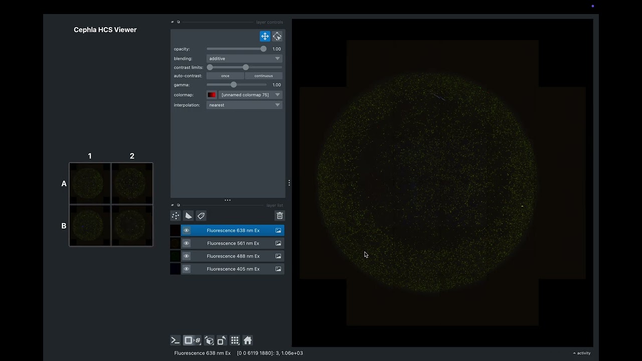 Cephla HCS Viewer V.0
