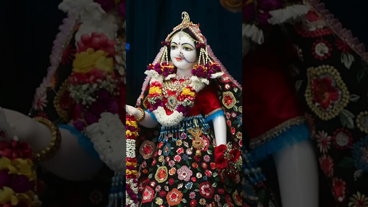 Radha Rani deti hai divya sanket #viral #radheradhe #barsanewaliradhe #radhekrishna #vrindavan #new 