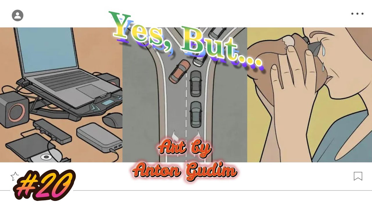 [#20] 40 ‘Yes, But’ Comics That Continue To Expose Our Society’s Contradictory #webcomics