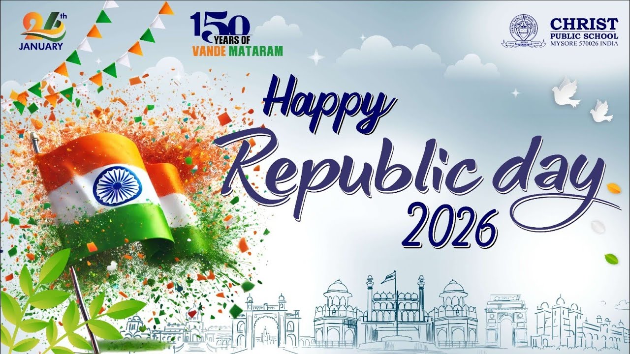 Republic Day 2026: Christ Public School, Mysuru