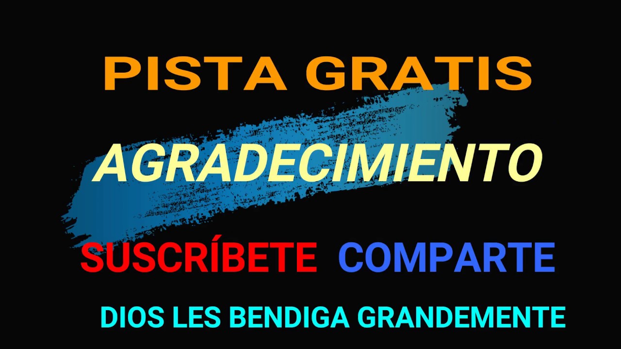 PISTA-KARAOKE  AGraDeCiMiEnTo CoN mArIaChi