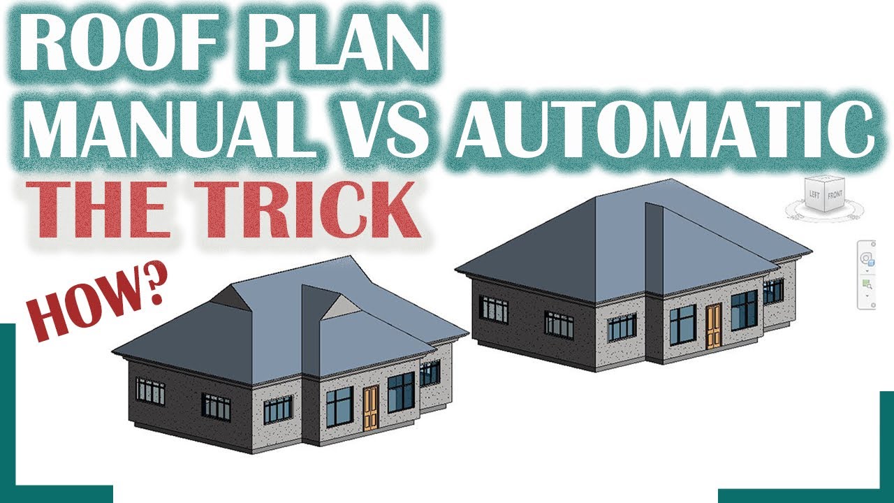 The Trick To Manual Roof Modelling In Revit