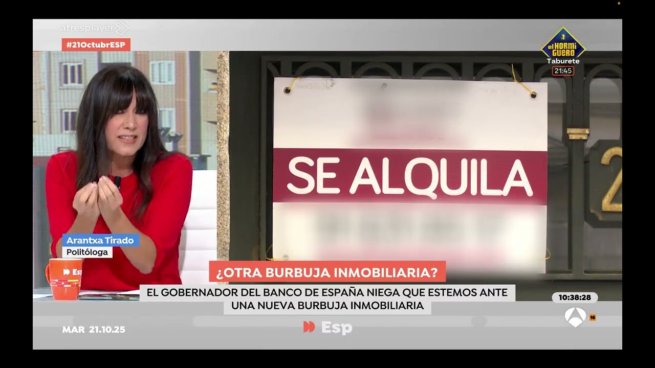 El problema de la vivienda no es la inquiokupación sino la especulación inmobiliaria, Espejo Público