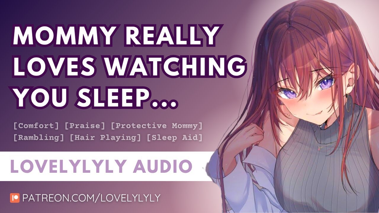 [ASMR] Protective Mommy Watches Over You While You Sleep 💜 [Dom Mommy RP] [Hair Playing] [Sleep Aid]
