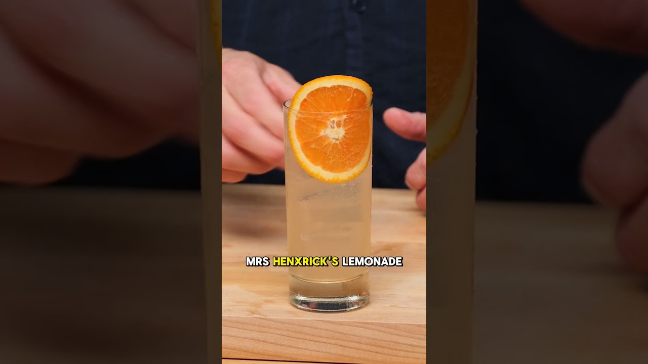 Mrs Hendrickx Lemonade Highball