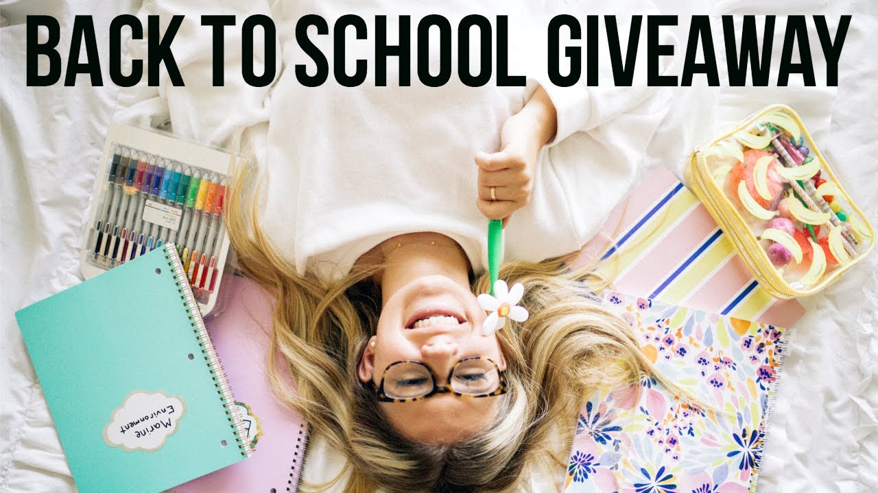 BACK TO SCHOOL GIVEAWAY | Backpack and School Supplies