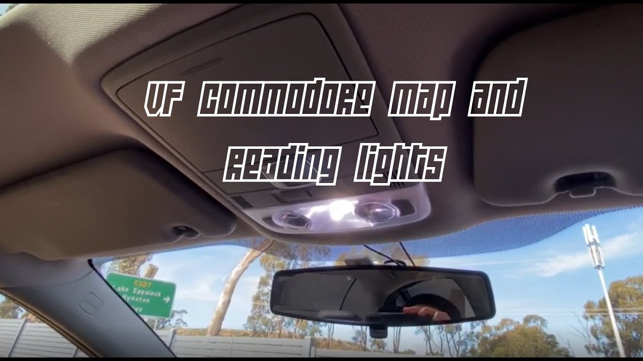 How to change interior lighting in a VF Commodore