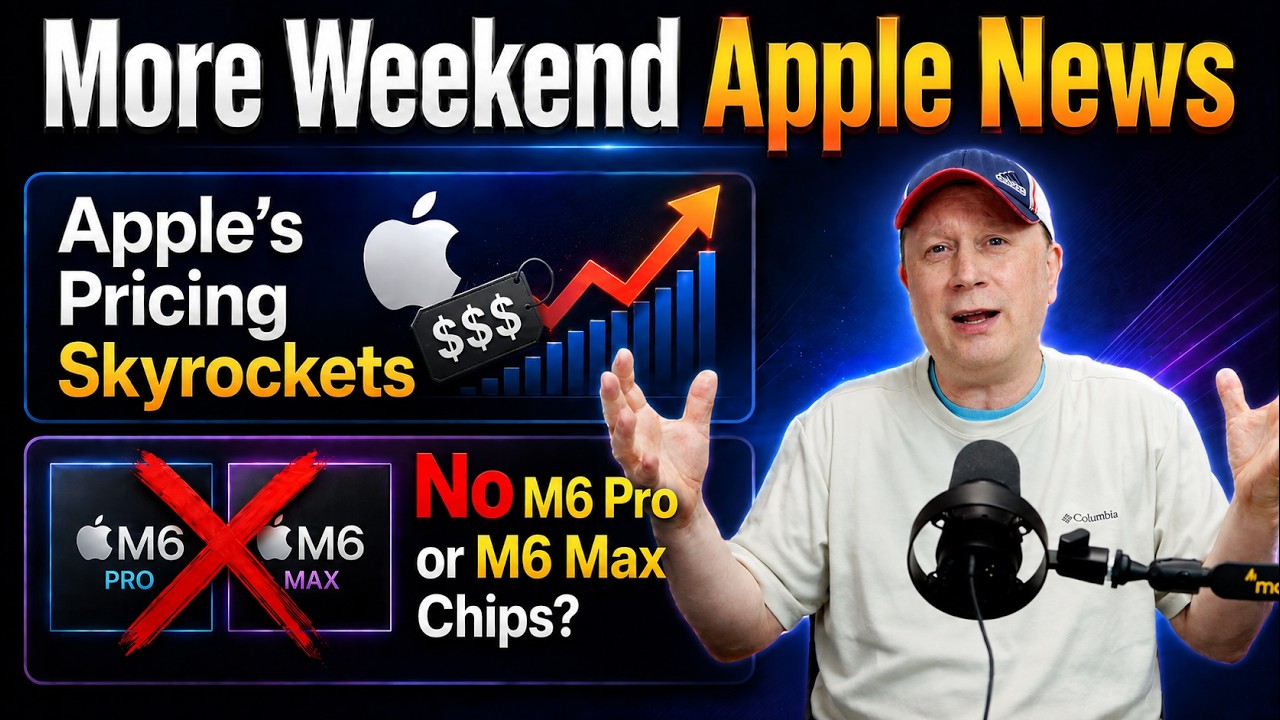 Огромное повышение цен на технику Apple &mdash; M6 Pro и M6 Max не выйдут? Безумные новости Apple