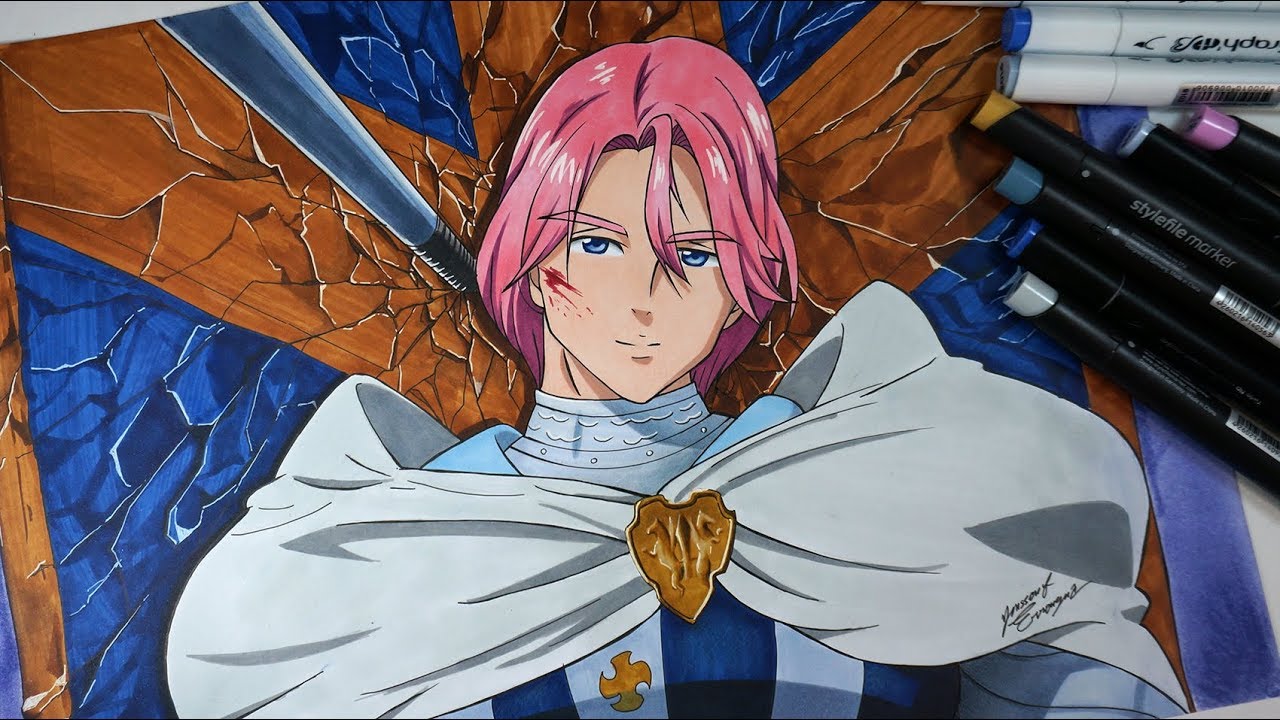 Drawing Gilthunder From The Seven Deadly Sins