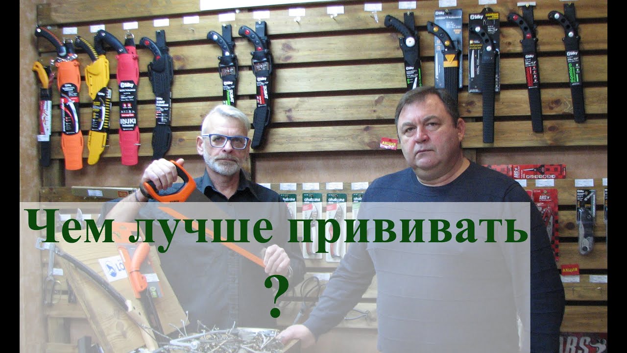 Прививочный секатор или прививочный нож. Что выбрать?