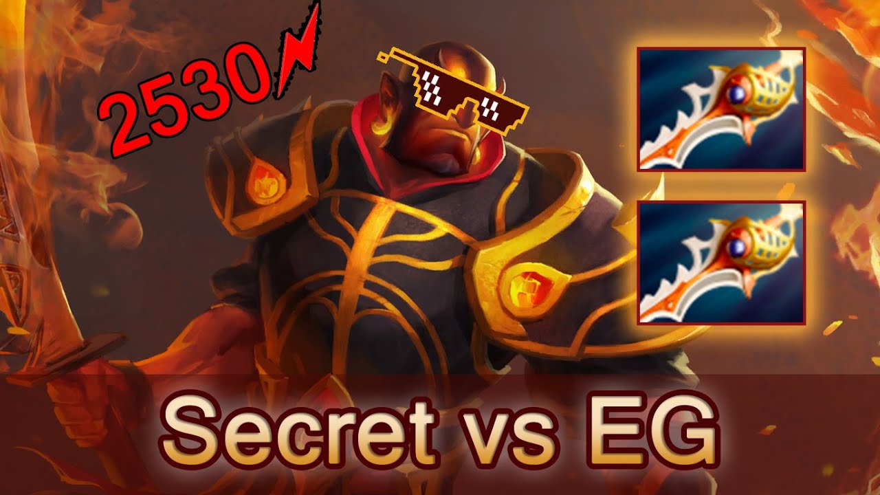 EternalEnvy best Ember Spirit Rapiers gaming &mdash; Secret vs EG