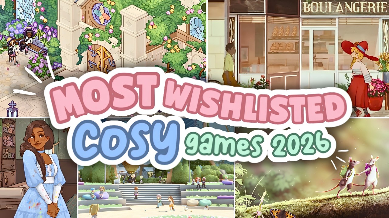 TOP 10 Most Wishlisted Cozy games still to come in 2026!