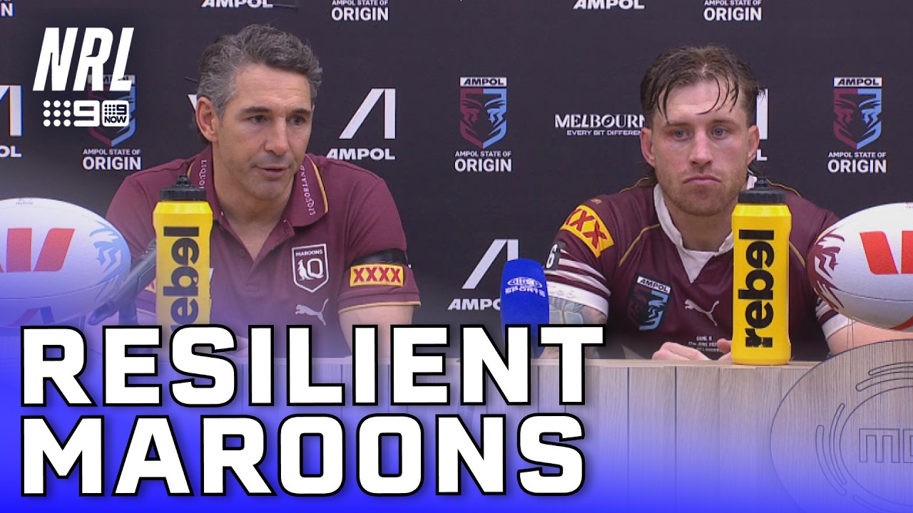 Billy is proud of the fight back in the second half: Origin Presser | NRL on Nine