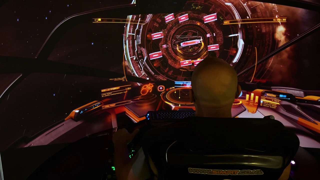 Elite Dangerous - Wellington system in Distress. www.simpit.co.nz