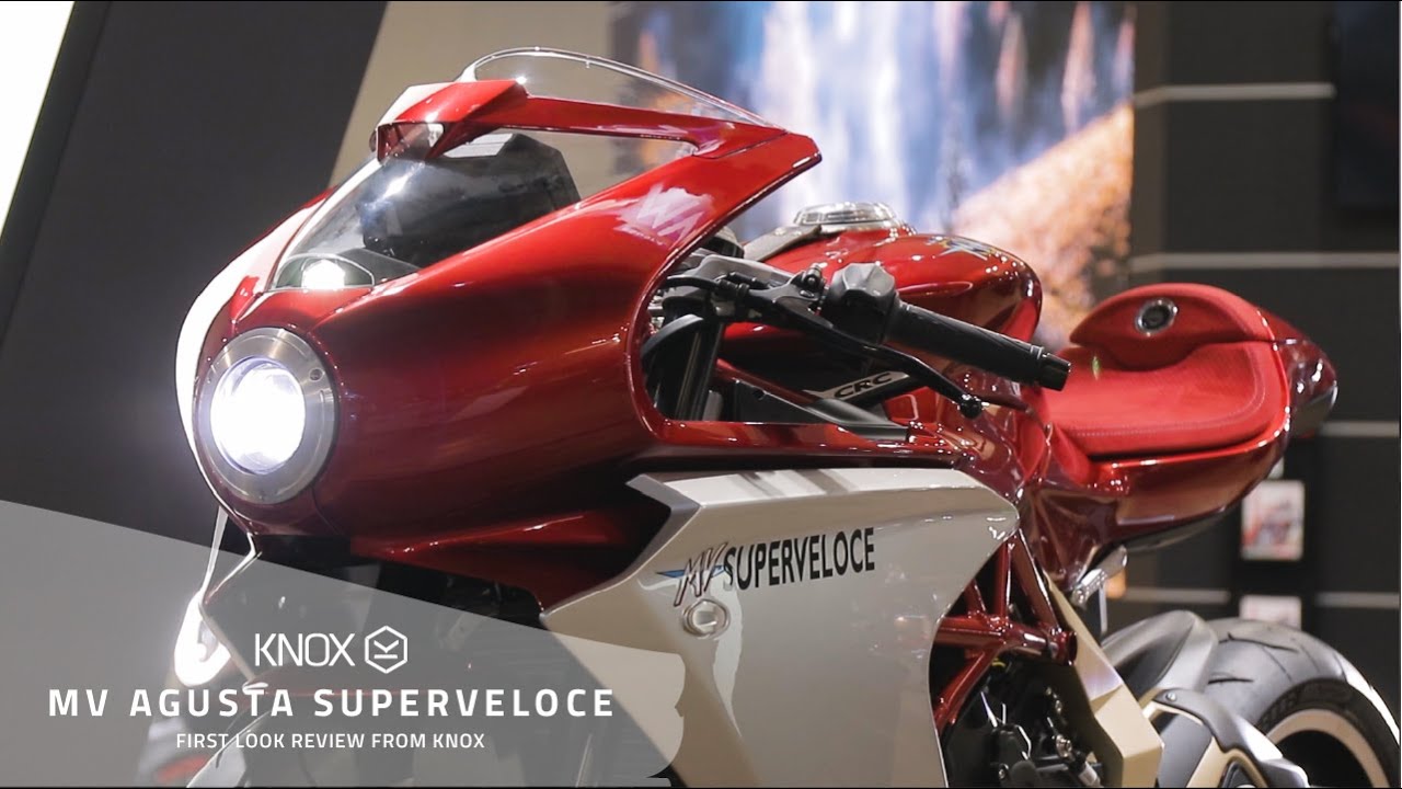 MV Agusta SuperVeloce Serie Oro 😍 — первый обзор от KNOX