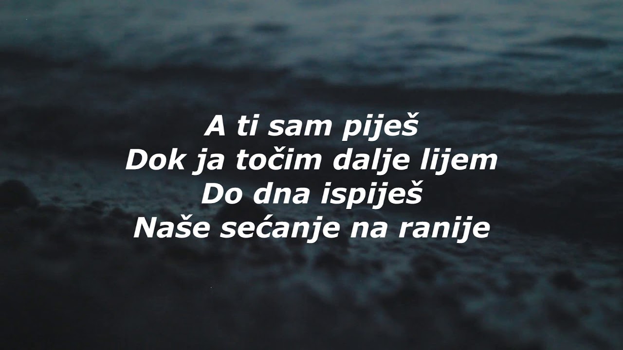 Senidah - Pije&scaron; (tekst)