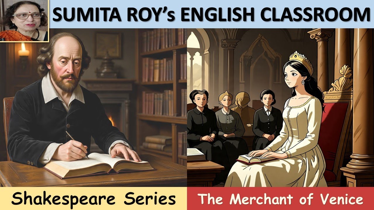 Shakespeare Series | THE MERCHANT OF VENICE by WILLIAM SHAKESPEARE |Easy English  Story Telling