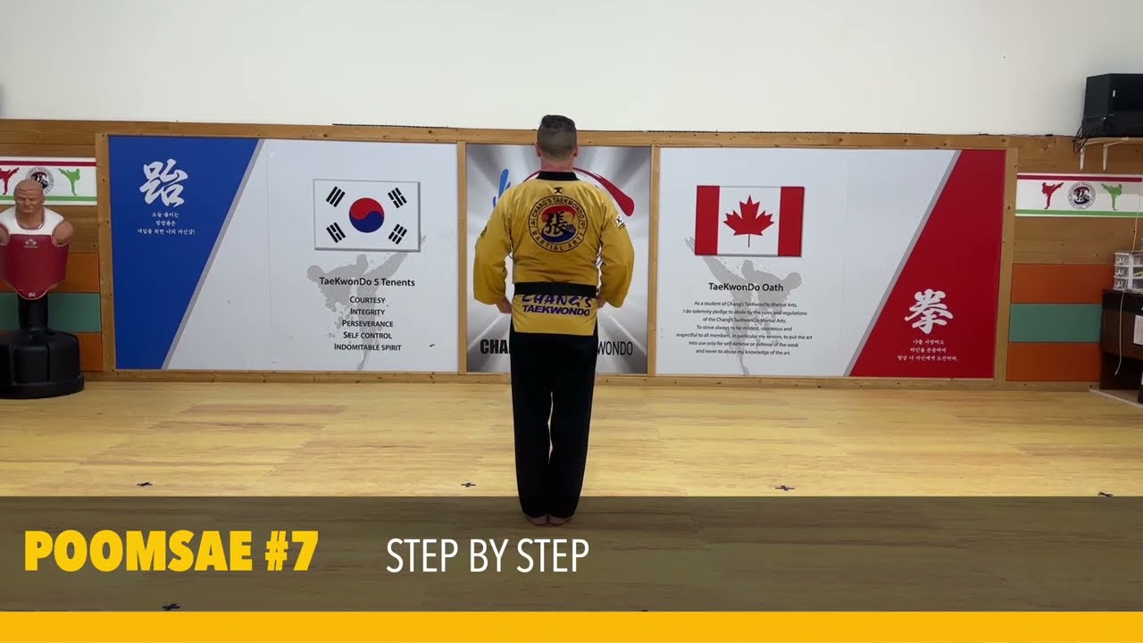 POOMSAE #7 STEP BY STEP
