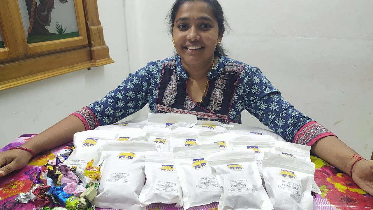 AJFAN Dates & Nuts Review Vlog in Tamil | Dry Fruits | Berries | Chocolate | Imported Nuts | Trichy