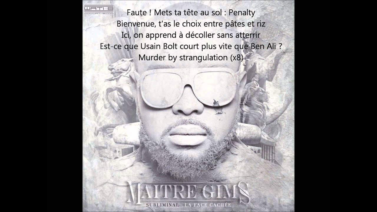 Meurtre par Strangulation (paroles)