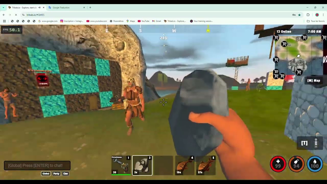 Tribals io | PVP moments Pt-5 [ PSS ] vs [ TGUN ]