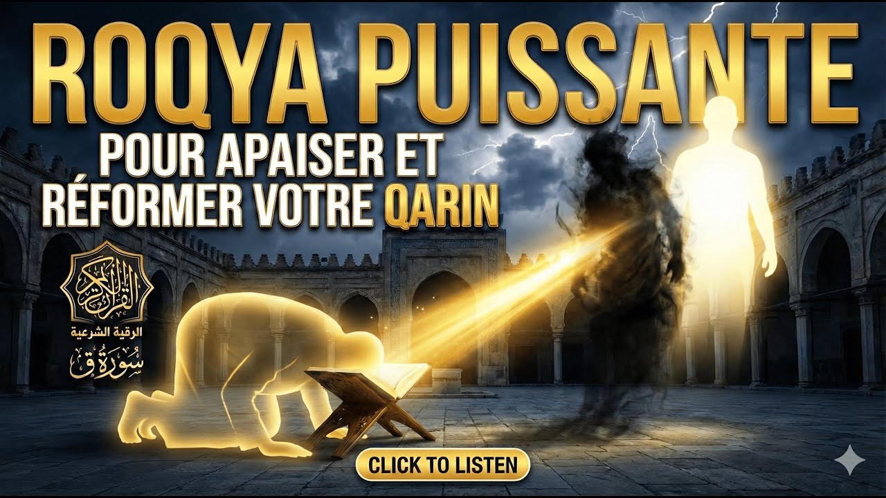 Roqya pour le Qarin : Apaisement, Protection et Réforme Spirituelle (Sourate Qaf & Al-Fatiha)
