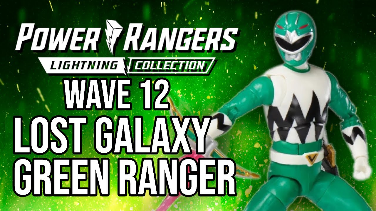 Power Rangers Lightning Collection- Lost Galaxy Green Ranger (Wave 12)