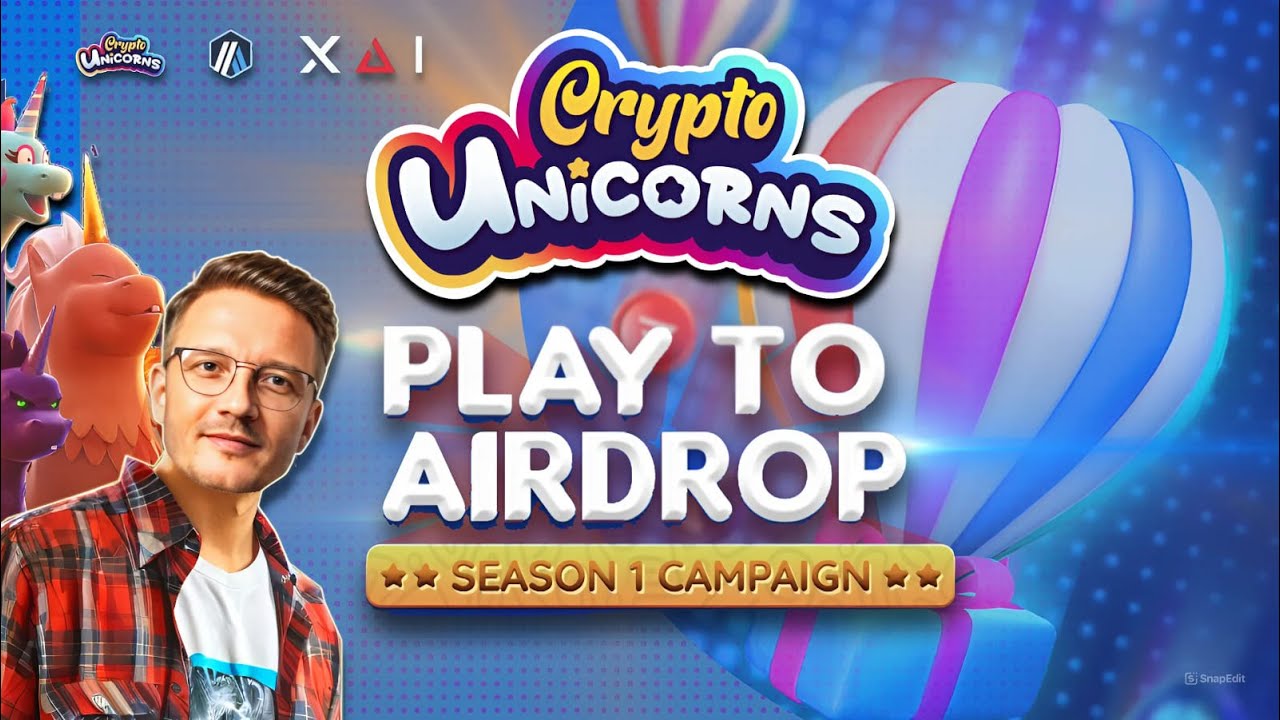 Crypto Unicorns on XAI | Play To Airdrop P2A Daily Rewards