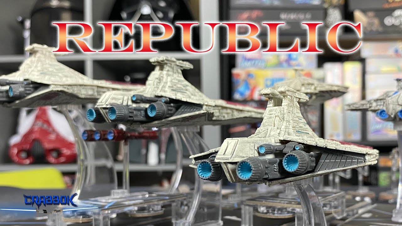 Full Republic Fleet - Star Wars Armada - 2021