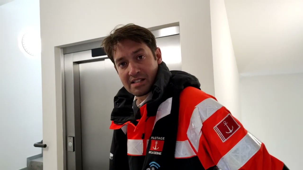Visite des locaux havrais de la toute nouvelle station de pilotage de la Seine