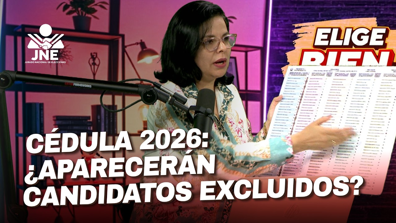 Cédula 2026: ¿Aparecerán los candidatos que renuncian, son excluidos o retirados?