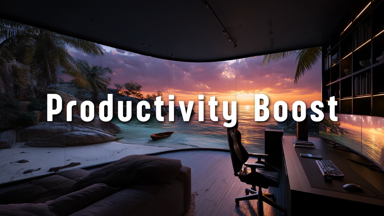This Productivity Boost Playlist Will Put You in Beast Mode (Sunset Focus Ambience)