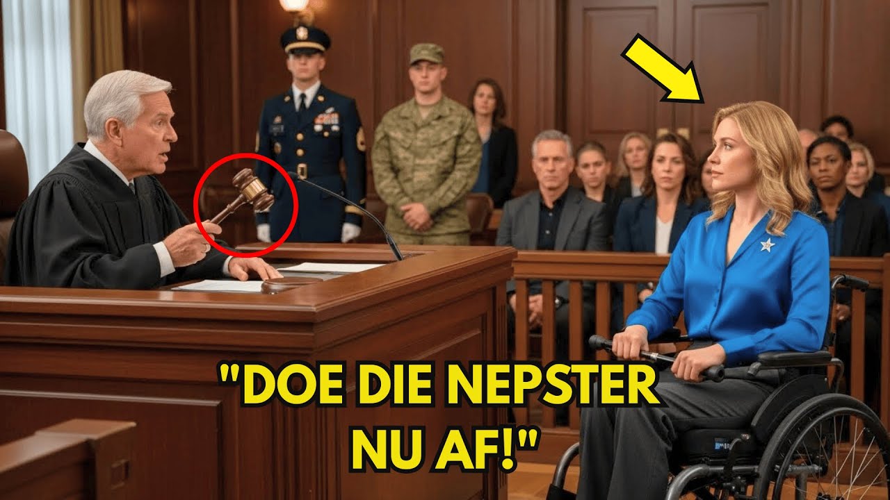 De rechter eiste dat ze haar onderscheidingen afdeed—tot de generaal kwam en iedereen deed zwijgen