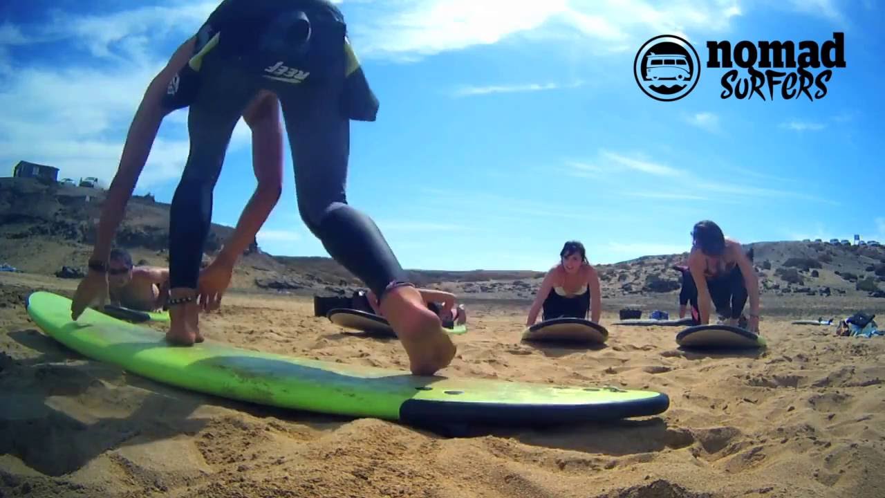 NOMAD SURFERS: CORRALEJO BEACH SURF CAMP IN Canary Islands