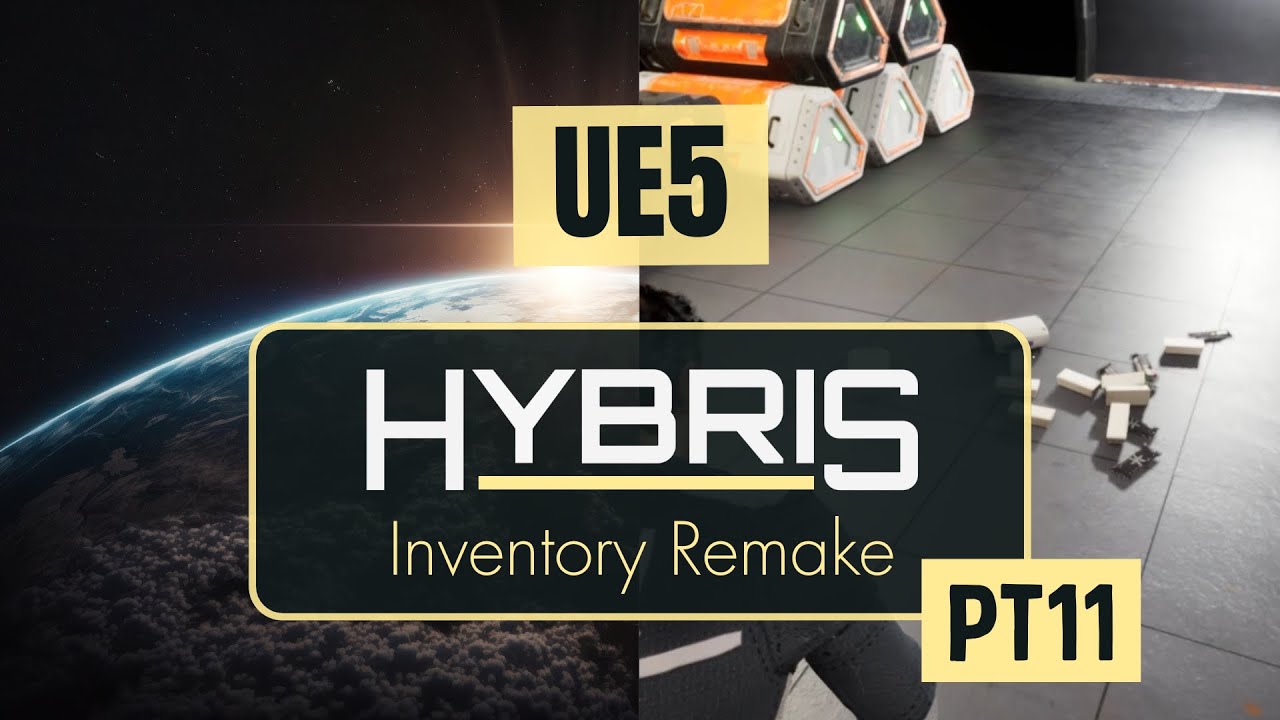 UE5 | Переделка инвентаря Hybris — часть 11