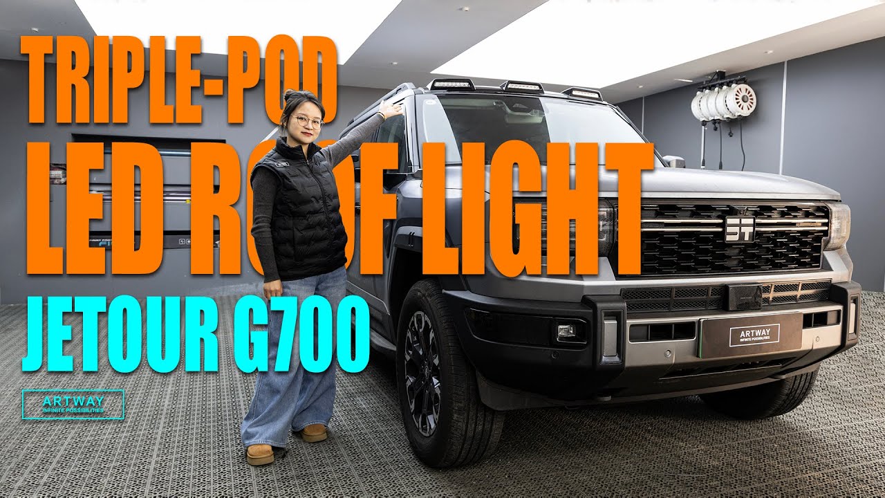 🔥INSANE "Triple-Eye" LED Upgrade for Jetour G700! 3 Lighting Patterns in One!