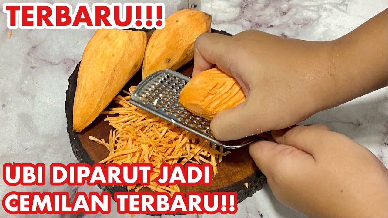 TERBARU!! UBI DI PARUT HANYA 1 TELUR BISA JADI CEMILAN SEENAK INI!!