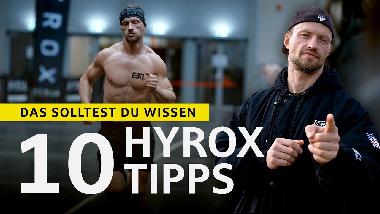 IN 10 TIPPS ZUM HYROX WELTMEISTER