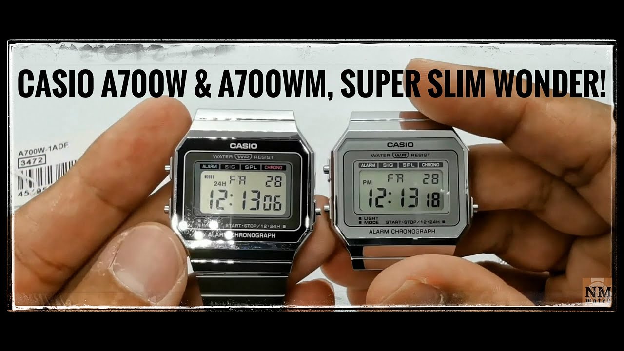 ПОСМОТРИТЕ, прежде чем купить: полный обзор часов Casio Vintage серии A700W и A700WM #casio #watches