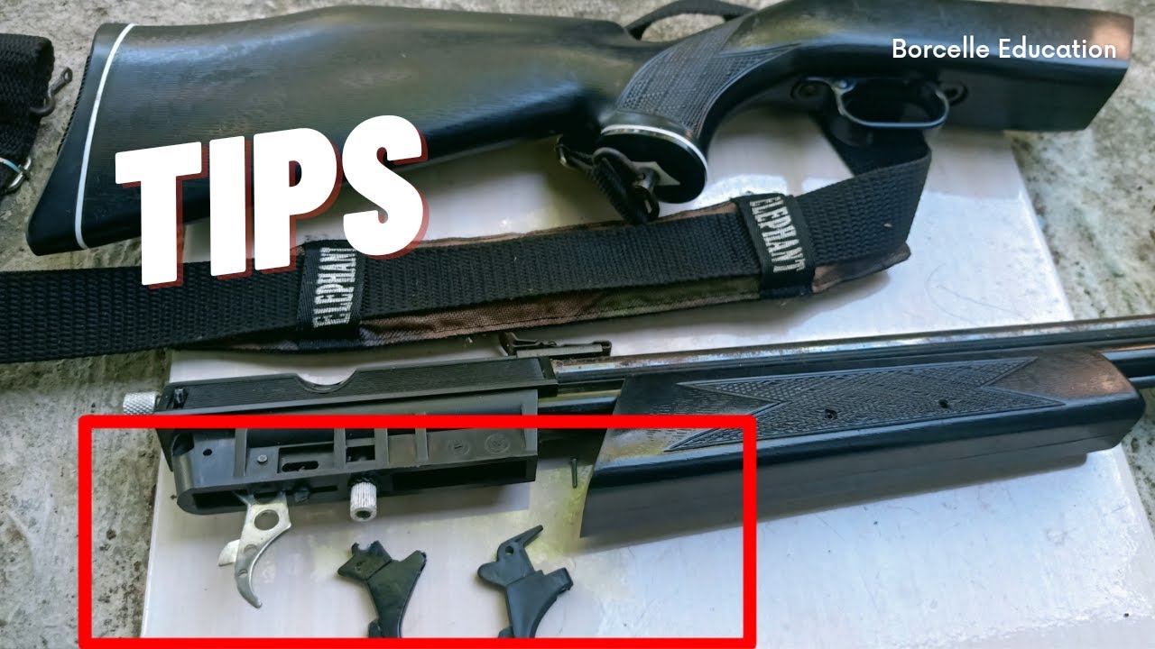 Cara ganti trigger Sharp Innova,otak atik senapan angin service full