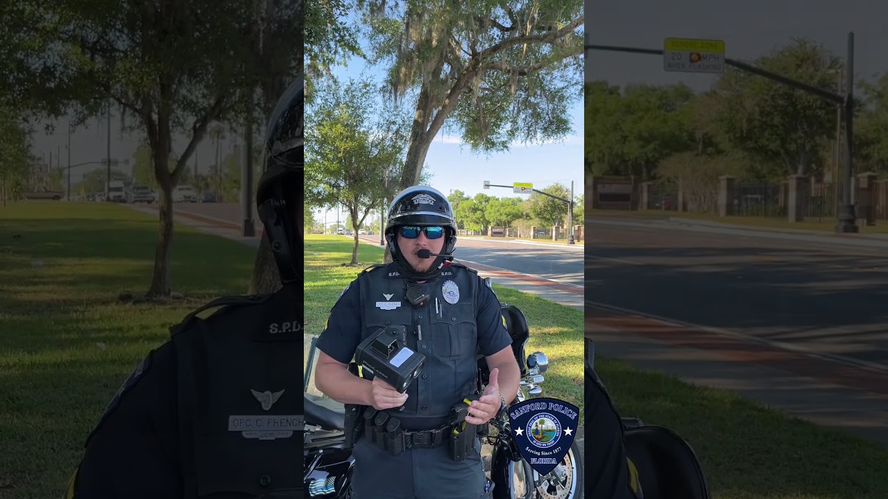 Speeding in a school zone leads to big fines and reduces community safety!
