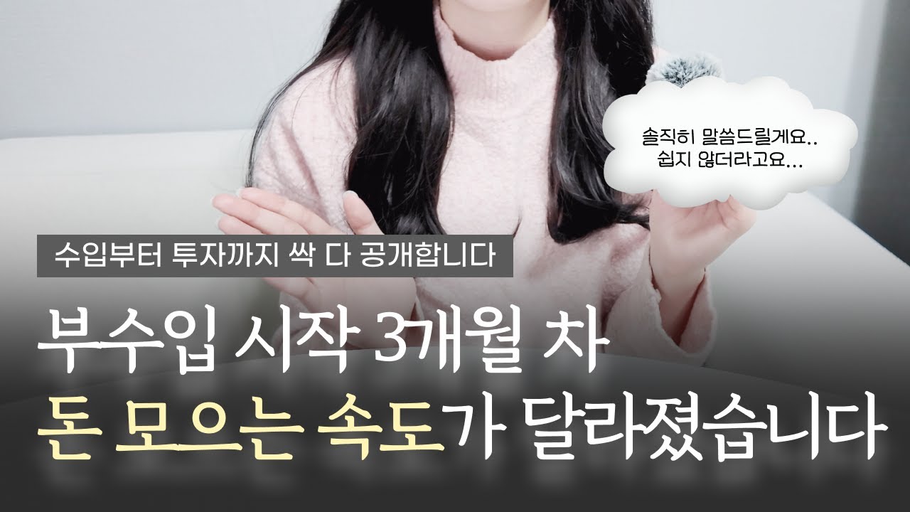 300만 원 월급 직장인, 드디어 부수입 생겼습니다💰💰💰